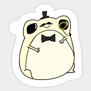 ASJD: Formal Vanilla Frog Sticker